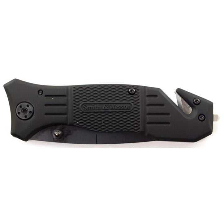 Smith & Wesson 3.3" Folding Pocket Knife & Rescue Tool - Clinch River Fishing USA