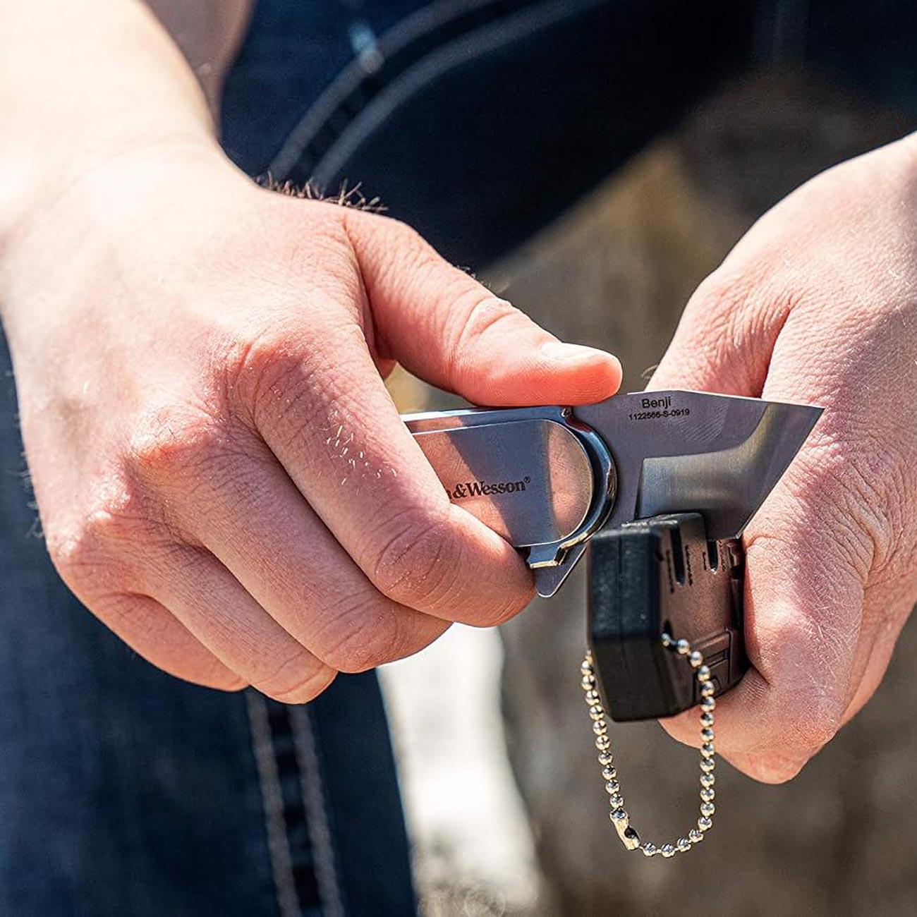 Smith & Wesson Ceramic/Carbide Knife Sharpener - Clinch River Fishing USA