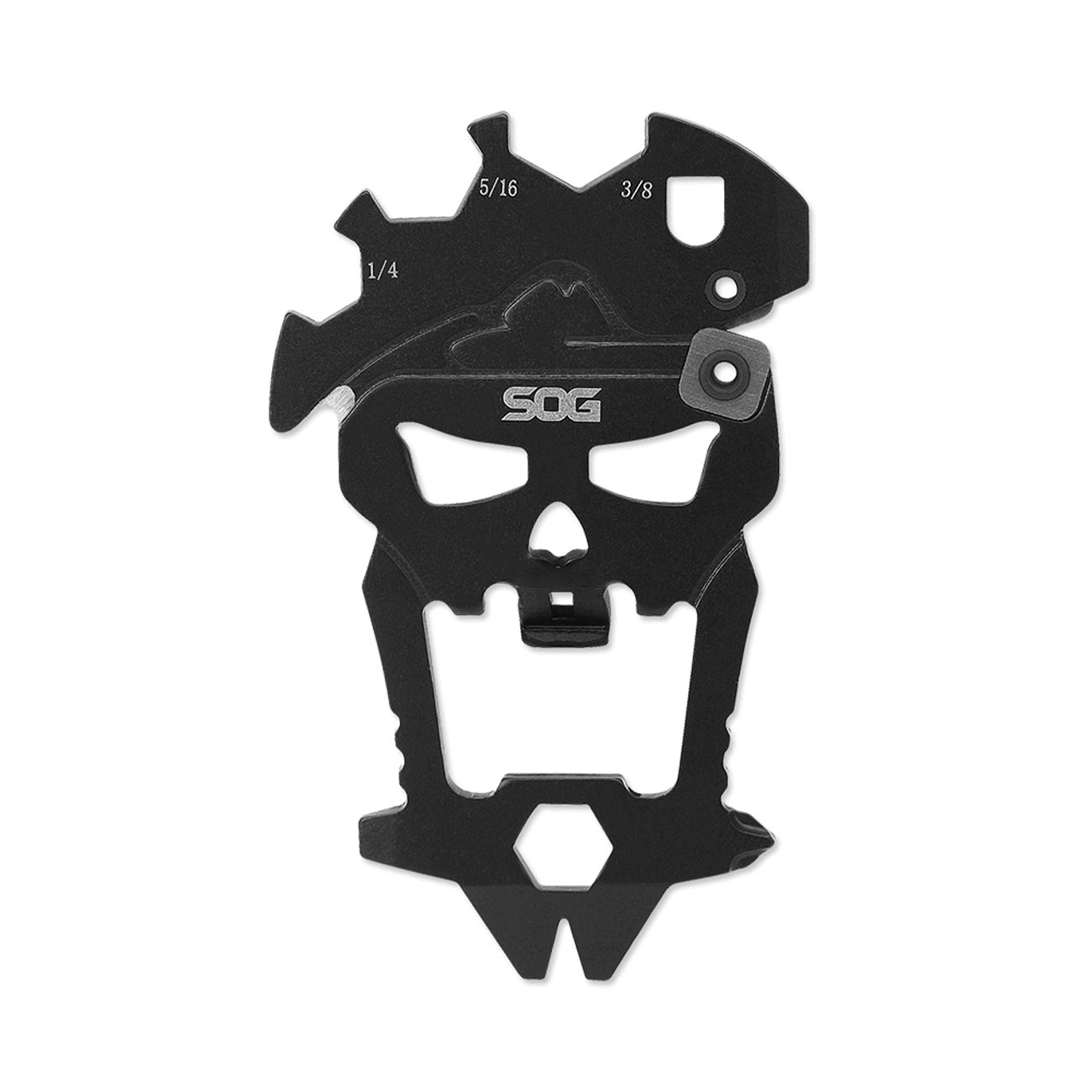 SOG MacV Tool 12 Component Skull Multi-Tool 2.5" Overall - Clinch River Fishing USA
