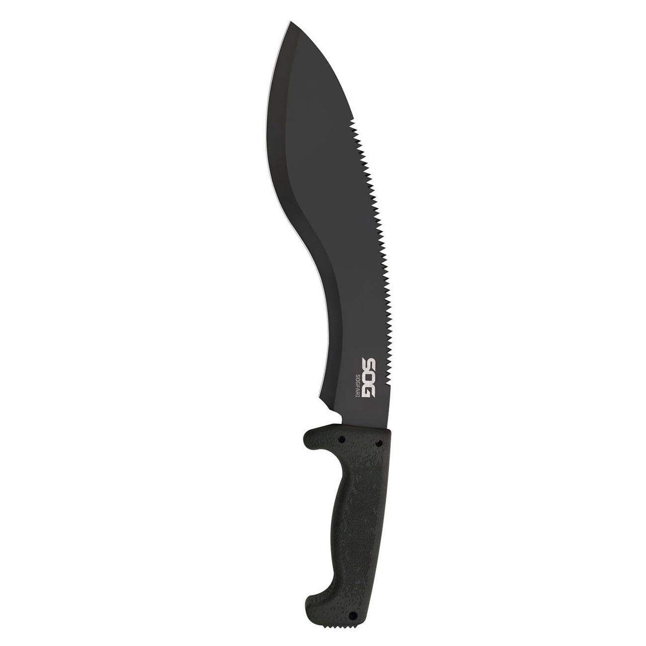 SOG SOGfari Kukri Machete (12" Black) - Clinch River Fishing USA