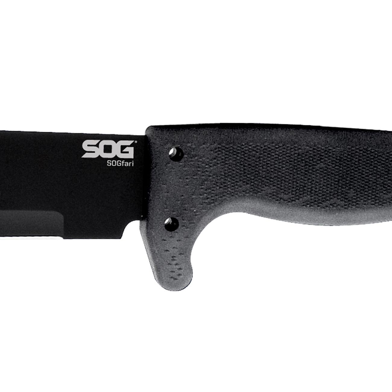 SOG SOGfari Sawback Machete 18" Carbon Steel Blade Kraton Handles - Clinch River Fishing USA