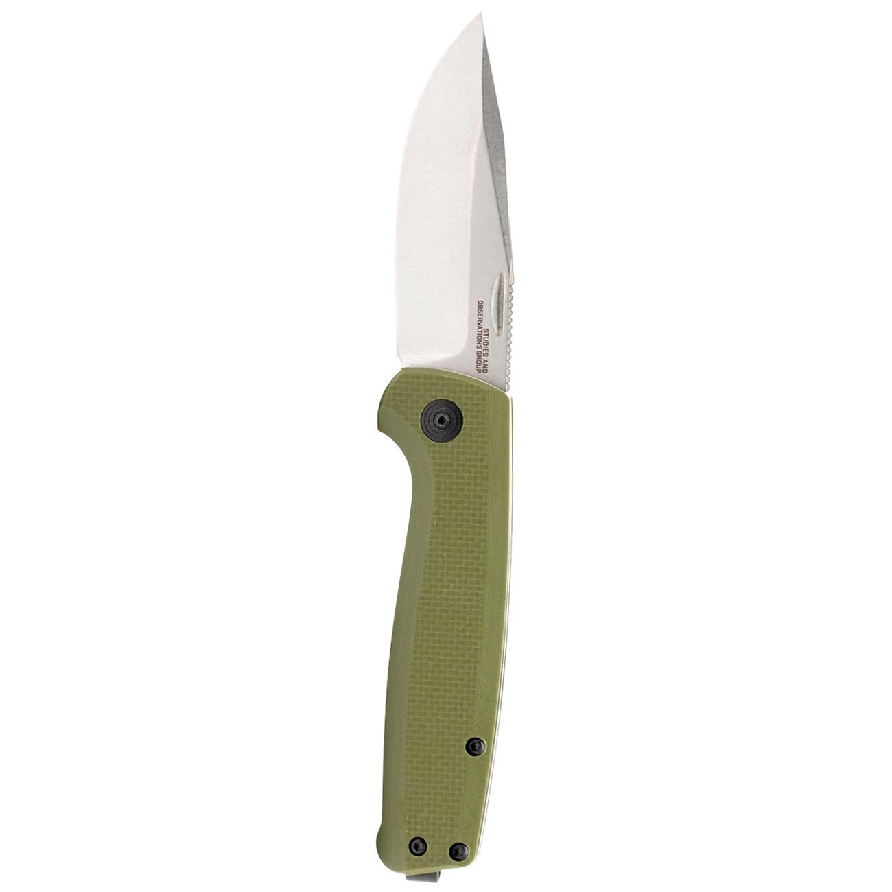 SOG Terminus SJ 2.95" Folding Pocket Knife (OD Green) - Clinch River Fishing USA