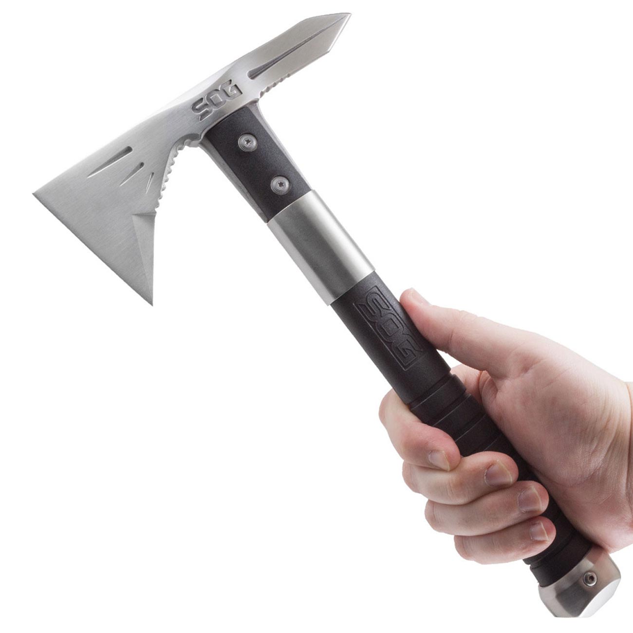 SOG Voodoo Hawk Mini Tomahawk- Satin - Clinch River Fishing USA