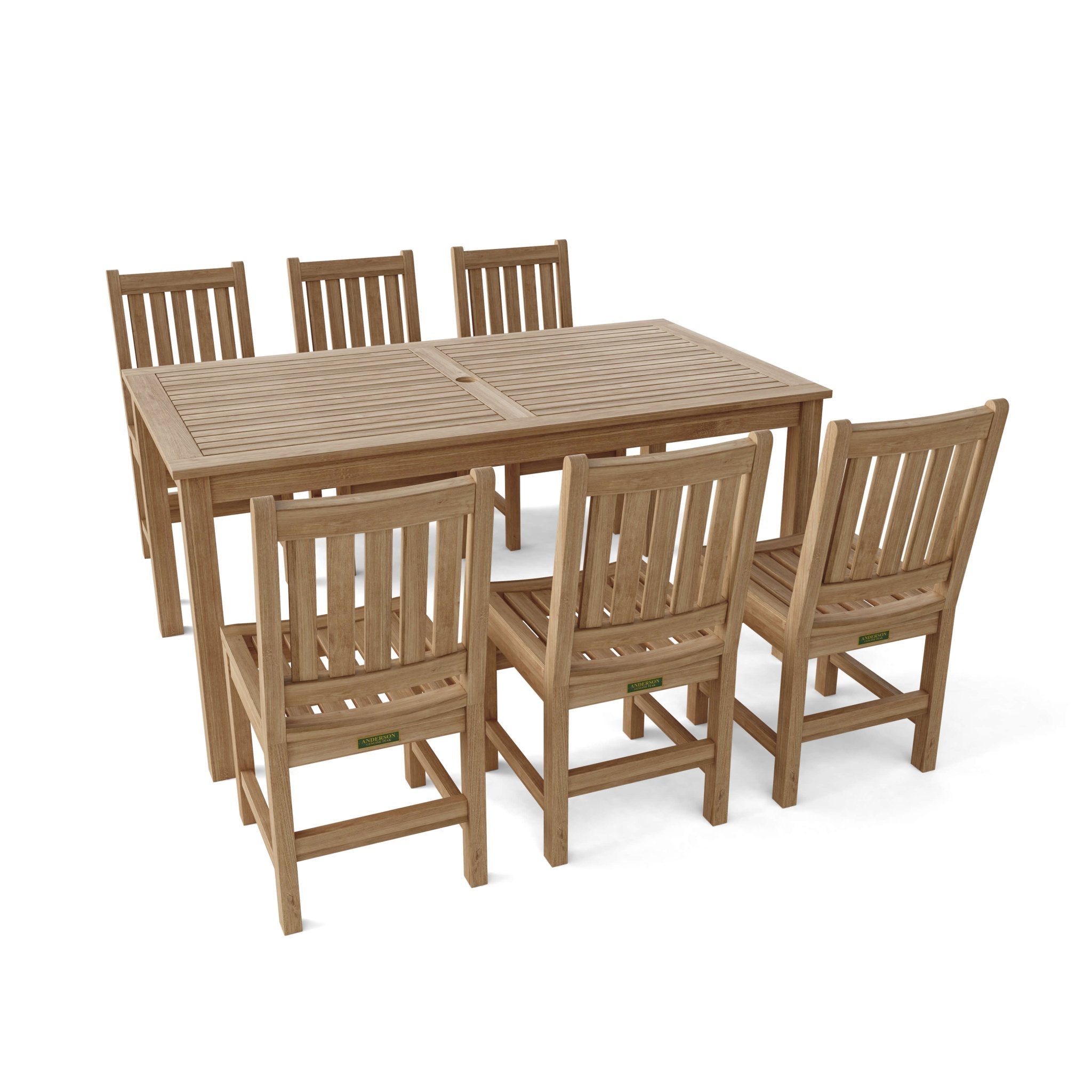 SONOMA 7-PC RECTANGULAR DINING TABLE SET - Clinch River Fishing USA