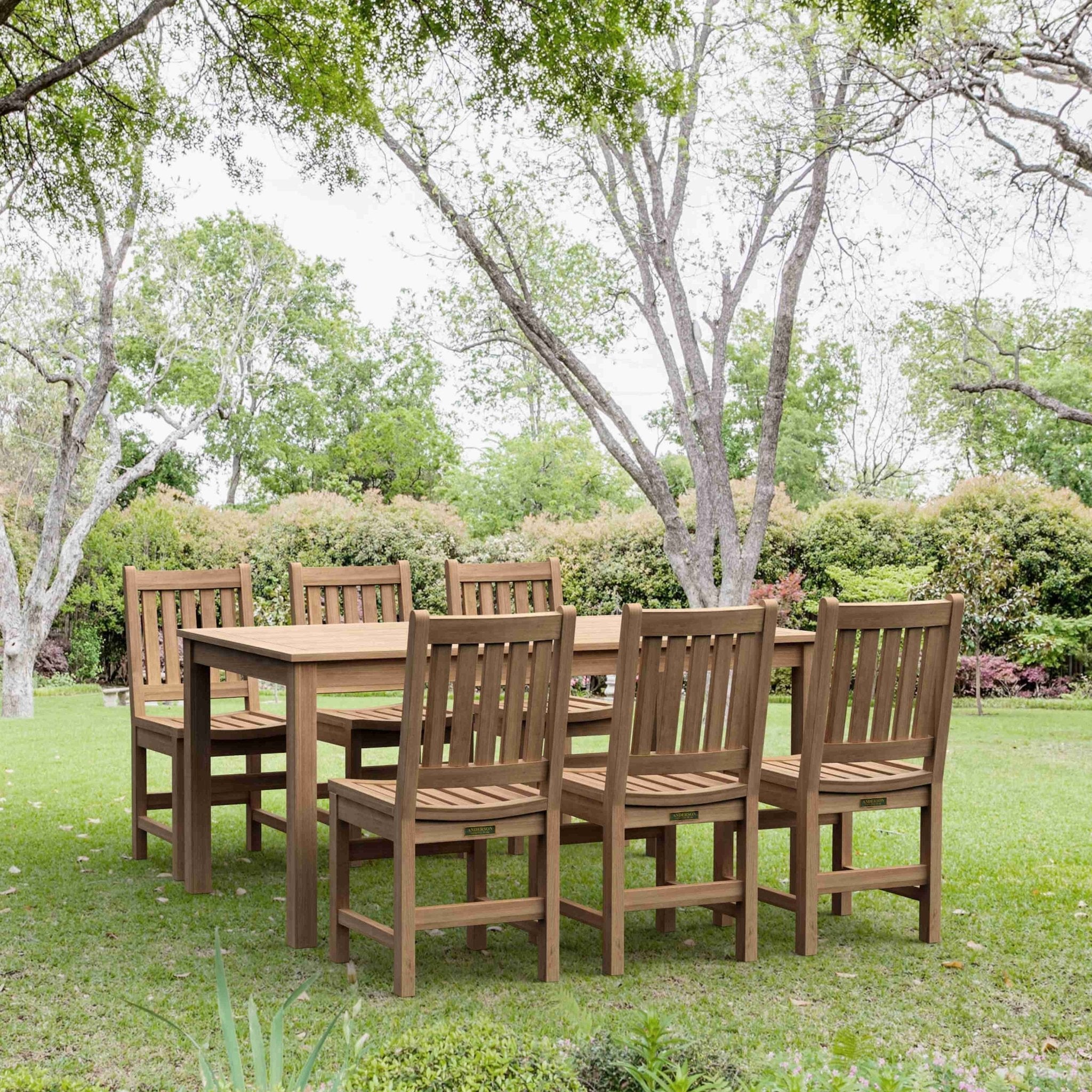 SONOMA 7-PC RECTANGULAR DINING TABLE SET - Clinch River Fishing USA