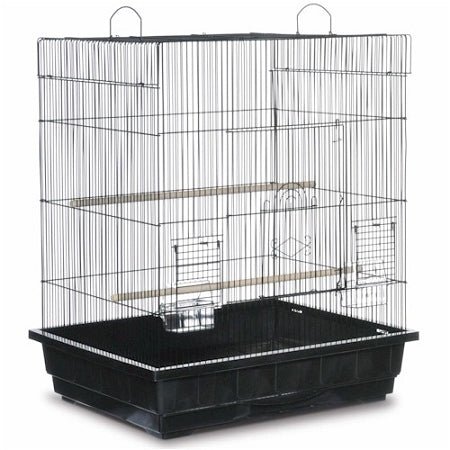 Square Roof Parakeet Cage - White - Clinch River Fishing USA