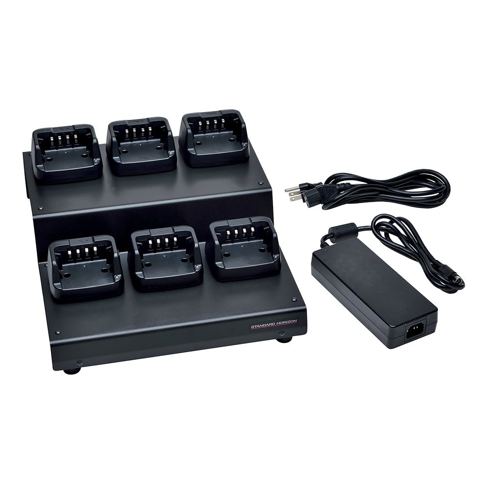 Standard Horizon 6 - Unit Multi Charger - Clinch River Fishing USA