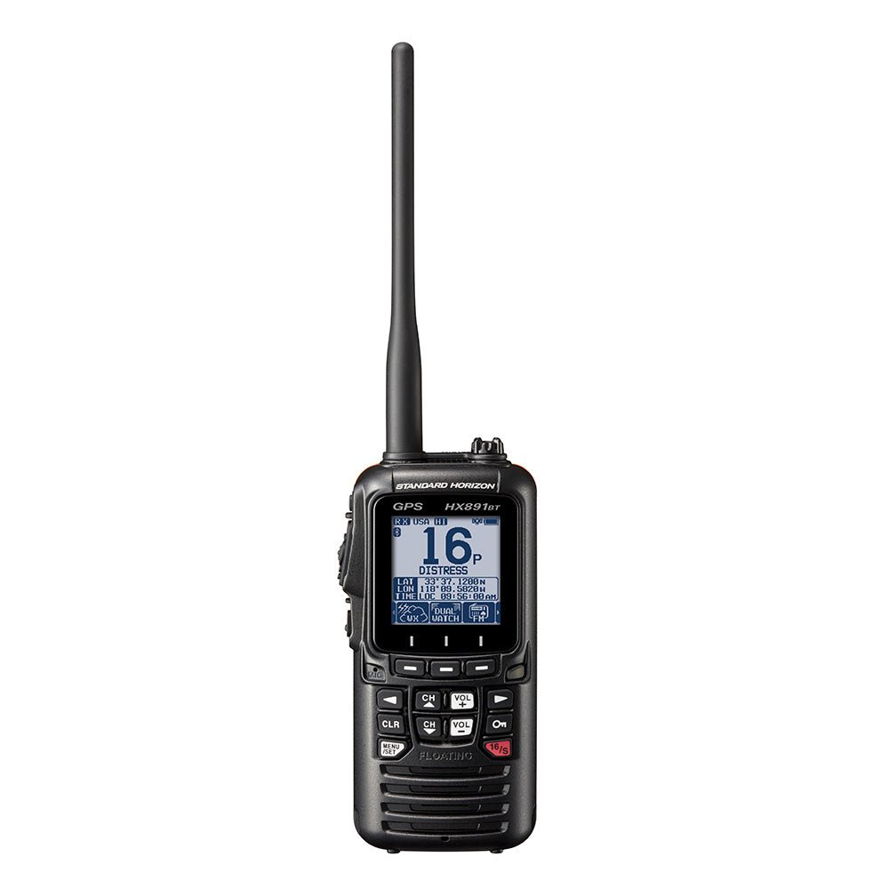 Standard Horizon HX891BT Handheld VHF w/Bluetooth - Black - Clinch River Fishing USA