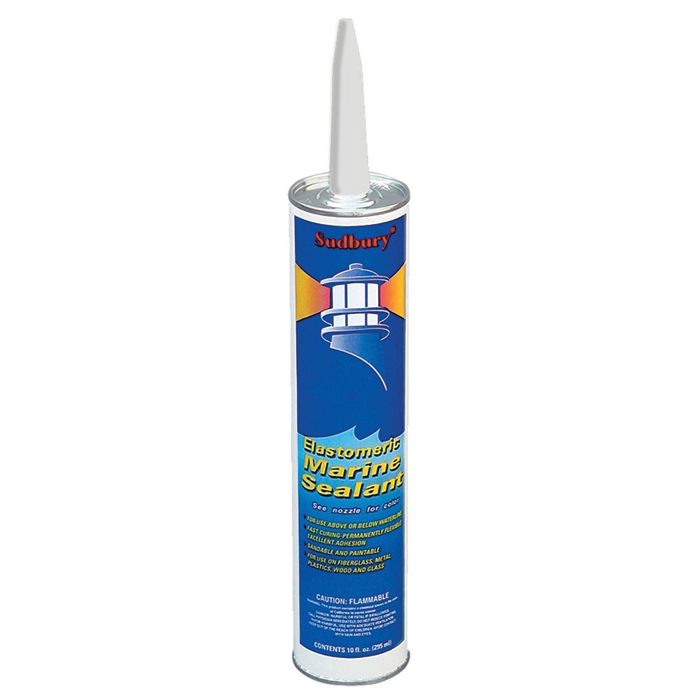 Sudbury Elastomeric Marine Sealant - 10oz Cartridge - Clear - Clinch River Fishing USA