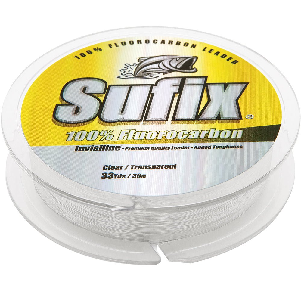 Sufix 100% Fluorocarbon Invisiline™ Leader - 50lb - 33yds - Clinch River Fishing USA