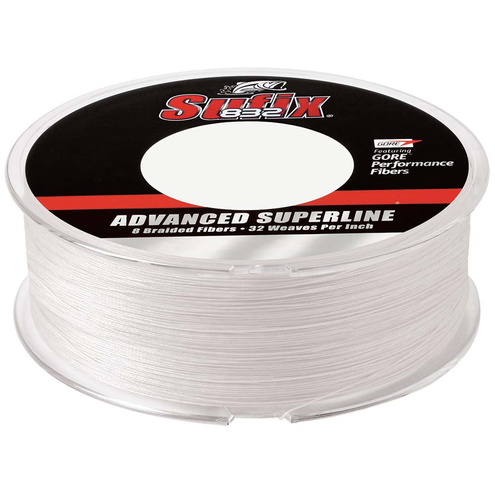 Sufix 832® Advanced Superline® Braid - 10lb - Ghost - 600 yds - Clinch River Fishing USA