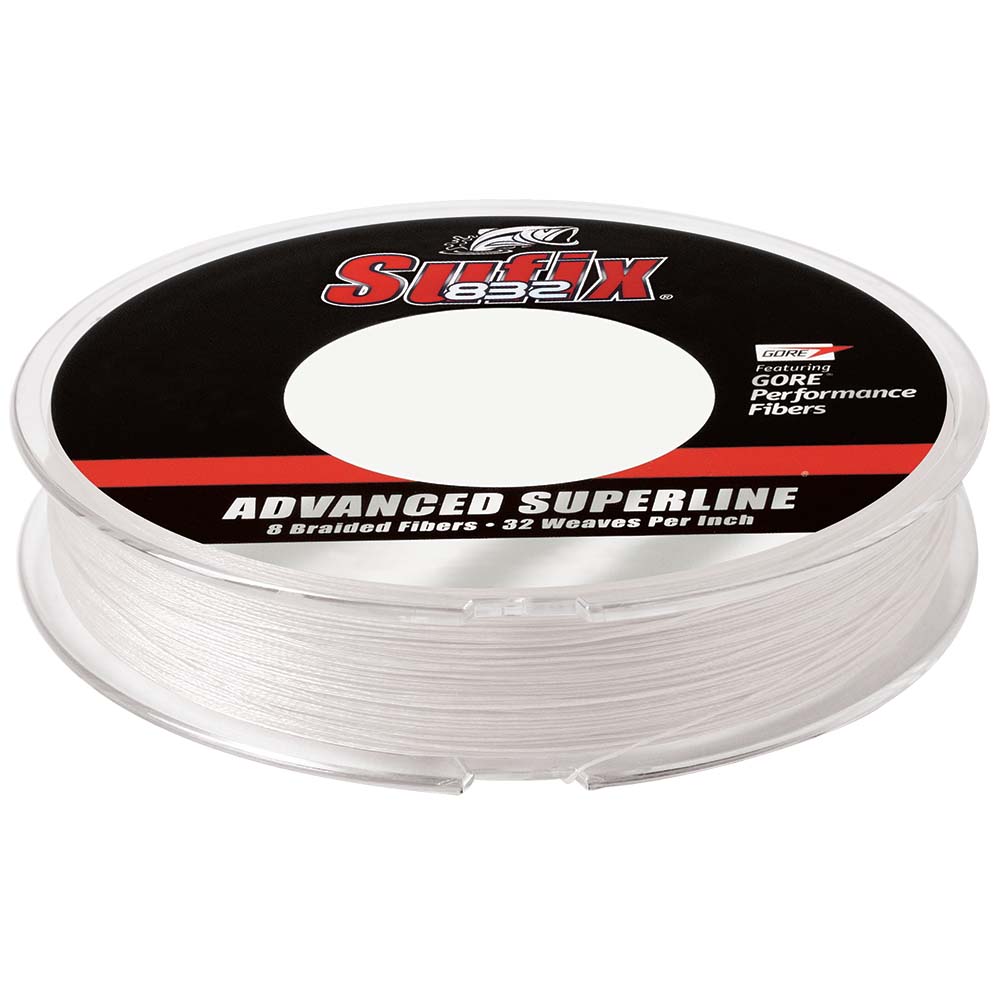 Sufix 832® Advanced Superline® Braid - 8lb - Ghost - 300 yds - Clinch River Fishing USA