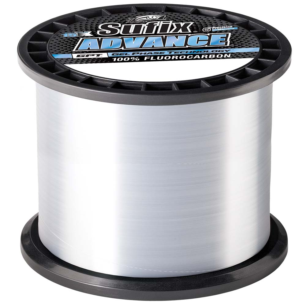 Sufix Advance® Fluorocarbon - 17lb - Clear - 1200 yds - Clinch River Fishing USA