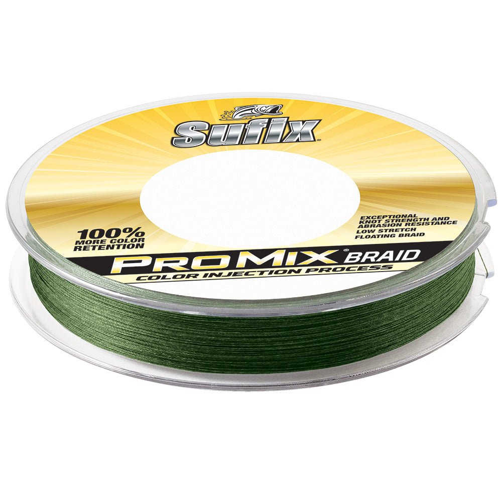 Sufix ProMix® Braid - 15lb - Low - Vis Green - 300 yds - Clinch River Fishing USA