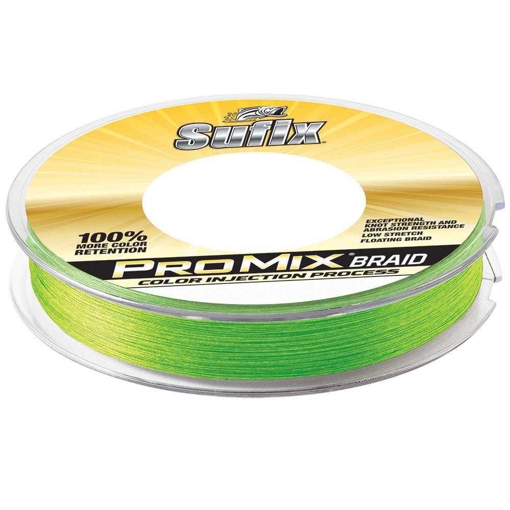 Sufix ProMix® Braid - 65lb - Neon Lime - 300 yds - Clinch River Fishing USA