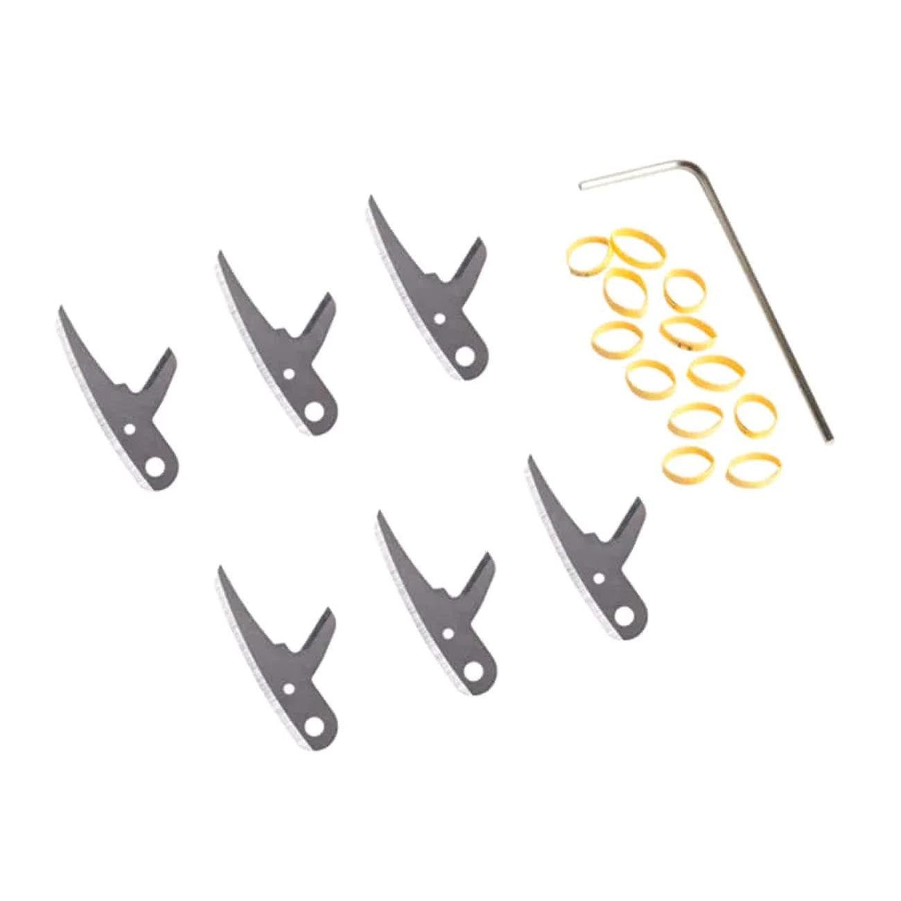 Swhacker Levi Morgan Series 2-Blade 100 Grain 2" Curved Replacement Blades (6 pack) - Clinch River Fishing USA