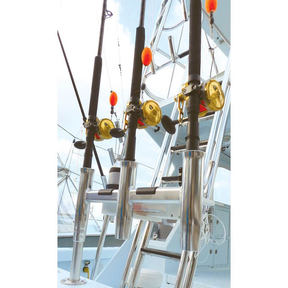 TACO Deluxe Trident Rod Holder Cluster Offset - Clinch River Fishing USA
