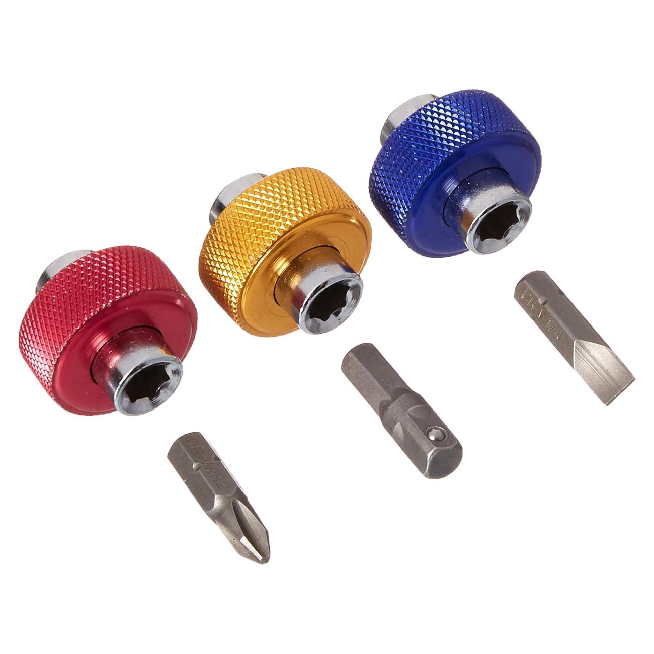Titan 1/4" Drive Finger Grip Bit Drivers (6 Piece Set) - Clinch River Fishing USA