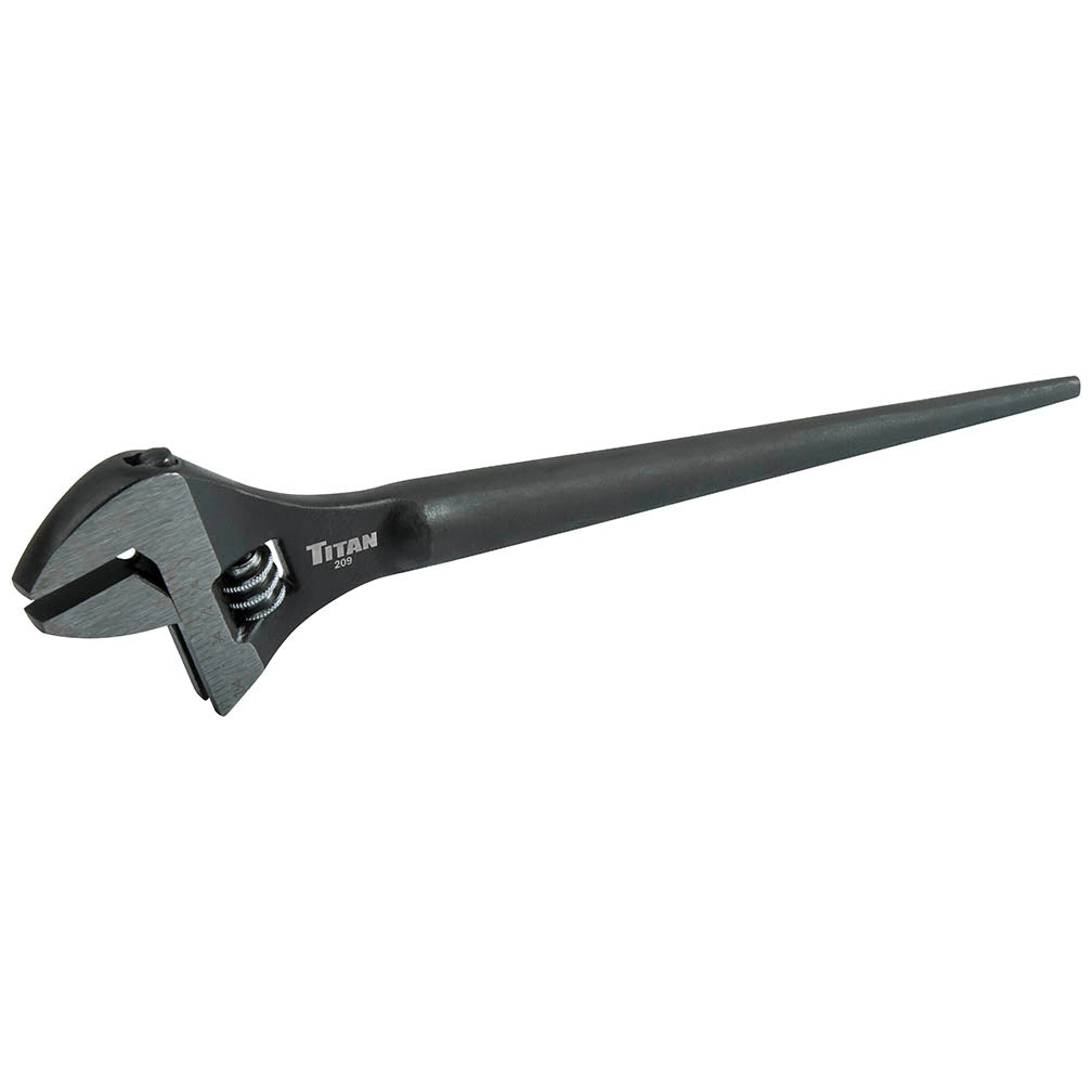 Titan Tool 8 in Adjustable Construction Wrench - Clinch River Fishing USA