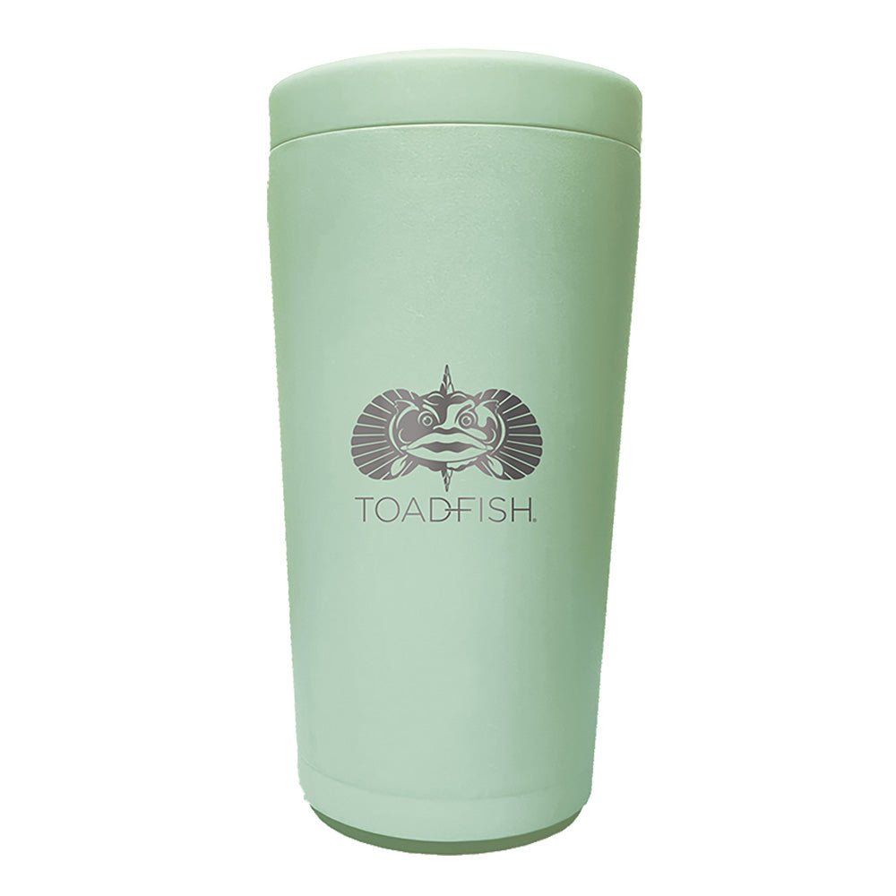 Toadfish Non - Tipping Can Cooler 2.0 - Universal Design - Seagrass - Clinch River Fishing USA