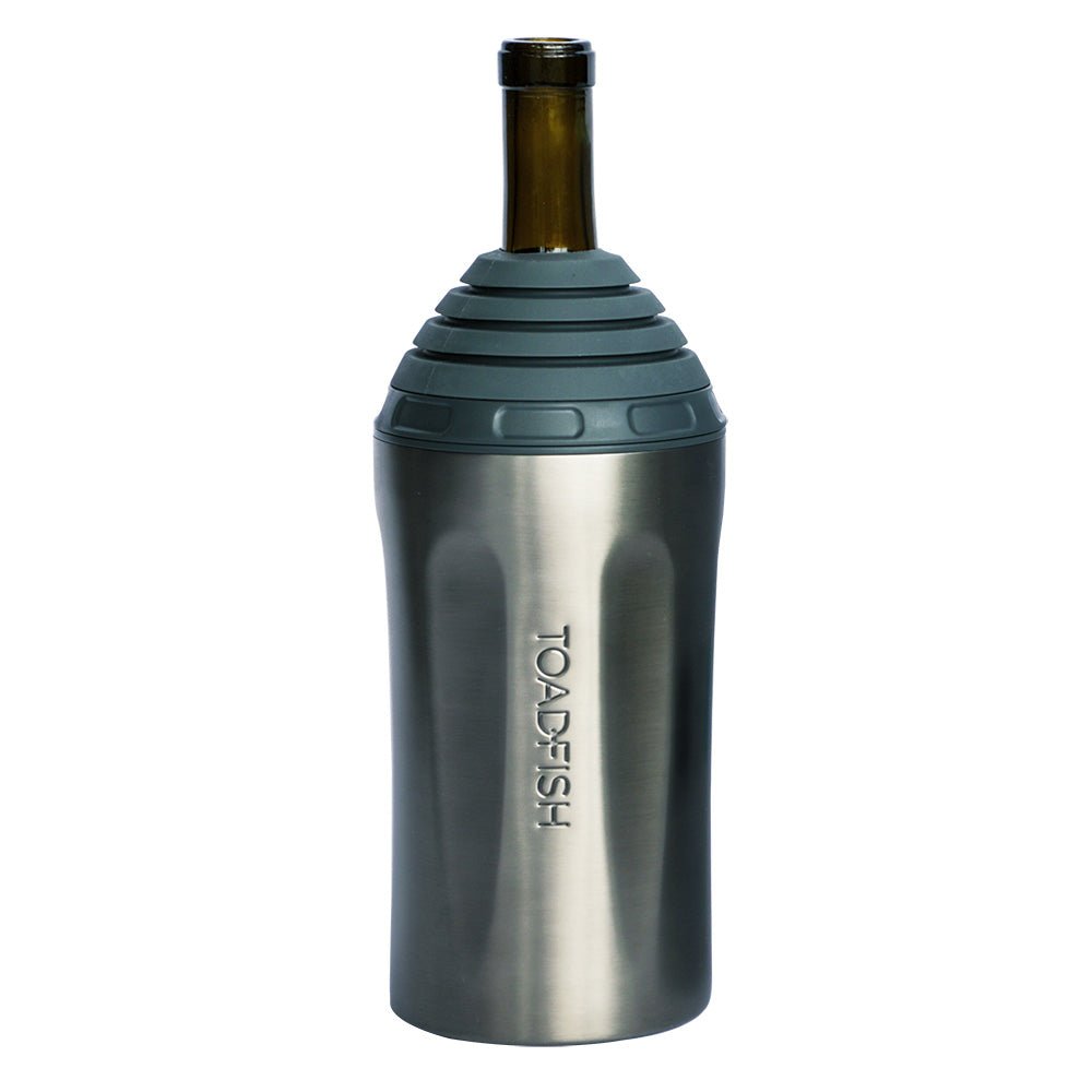 Toadfish Stainless Steel Wine Chiller - Graphite - Clinch River Fishing USA