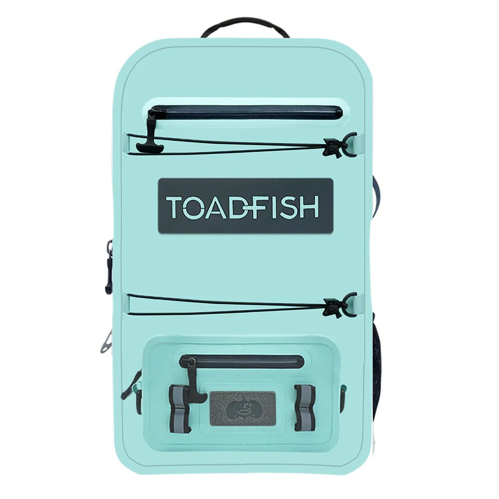 Toadfish Waterproof Backpack + Sling - Seafoam - Clinch River Fishing USA