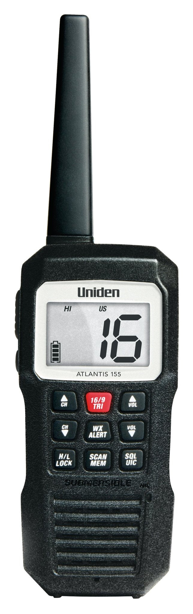 Uniden Atlantis 155 Floating Hand Held VHF Radio - Clinch River Fishing USA