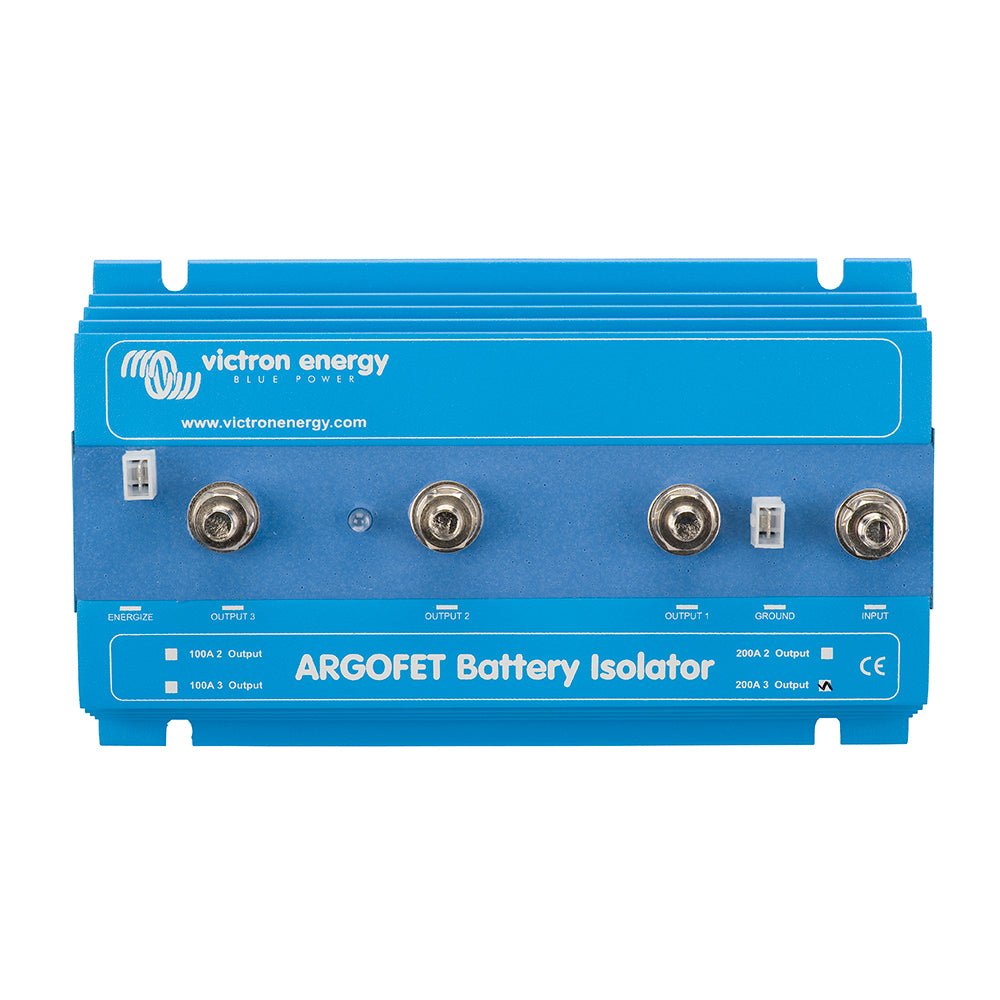 Victron Argo FET Battery Isolator 200 - 3 3 Batteries - 200AMP - Clinch River Fishing USA