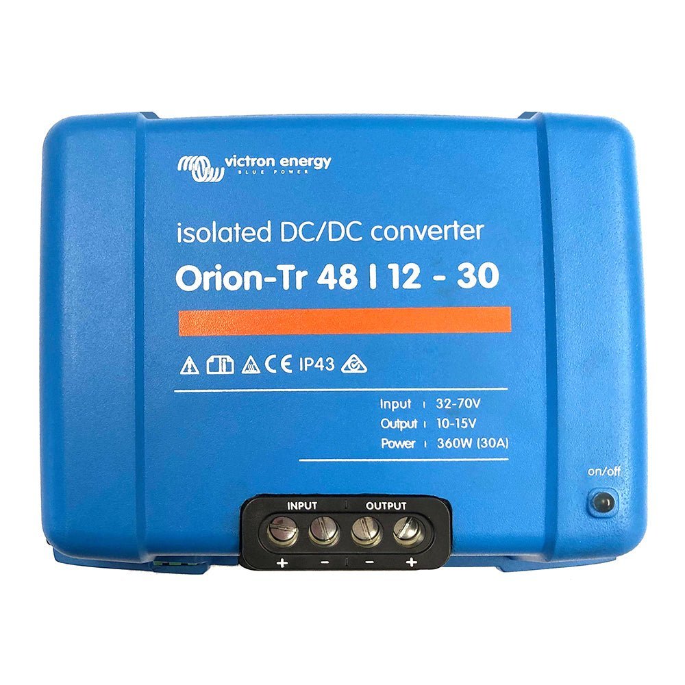 Victron Orion-TR DC-DC Converter - 48 VDC to 12 VDC - 30AMP Isolated - Clinch River Fishing USA