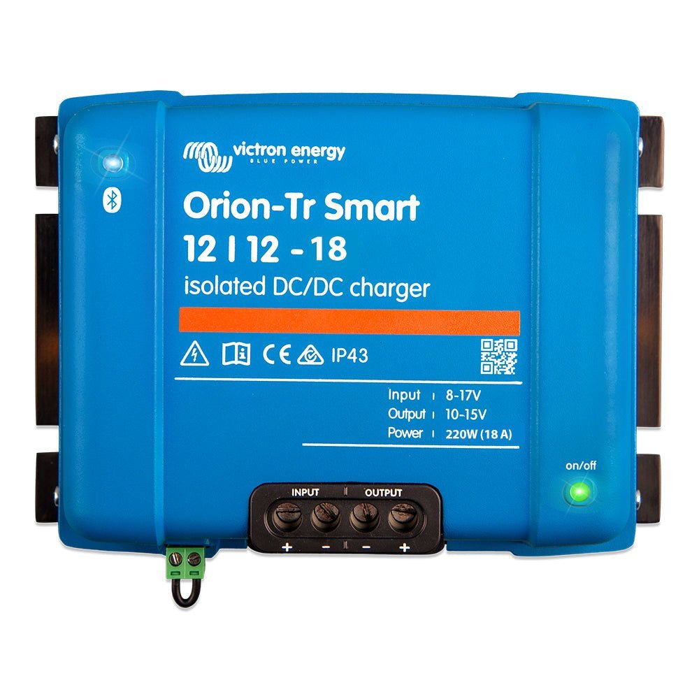 Victron Orion-TR Smart 12/12-18A 18A (220W) Isolated DC-DC Charger or Power Supply - Clinch River Fishing USA