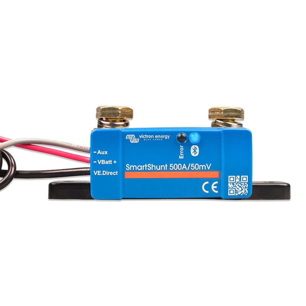 Victron SmartShunt 500A/50MV IP65 Bluetooth Battery Monitor - Clinch River Fishing USA