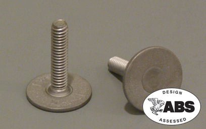 Weld Mount 0.75in Tall 8 x 32 PS62-832-12SS-10 SS Stud 0.62in Base 10 Pack - Clinch River Fishing USA