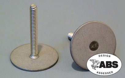 Weld Mount 1.50in Tall 10 ST125-1024-24SS SS Stud 1.25in Base 10 Pack - Clinch River Fishing USA