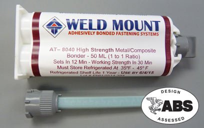 Weld Mount AT - 8040 No - Slide Multi Bonder 50ml - Clinch River Fishing USA