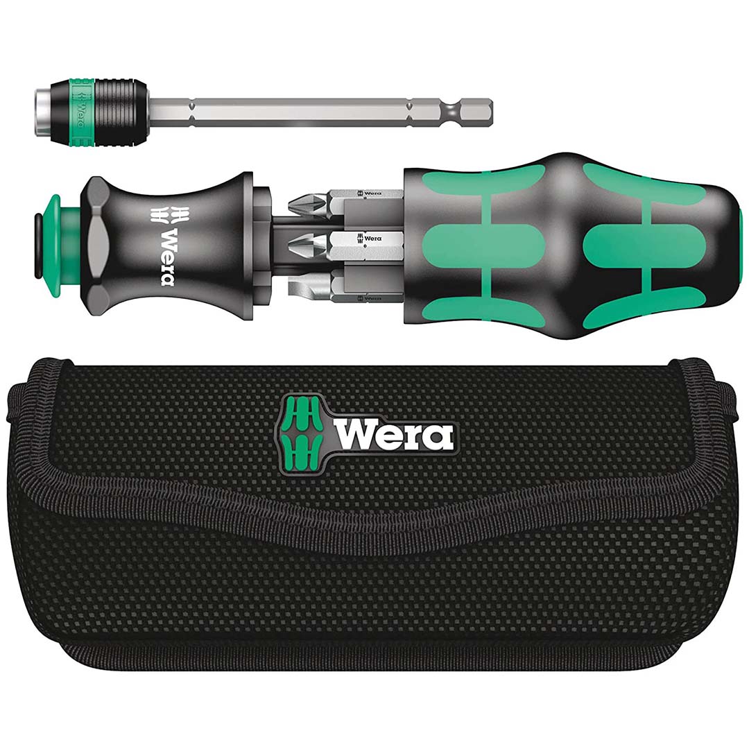 Wera 7 - In - 1 Bitholding Screwdriver with Removable Bayonet Blade - Clinch River Fishing USA