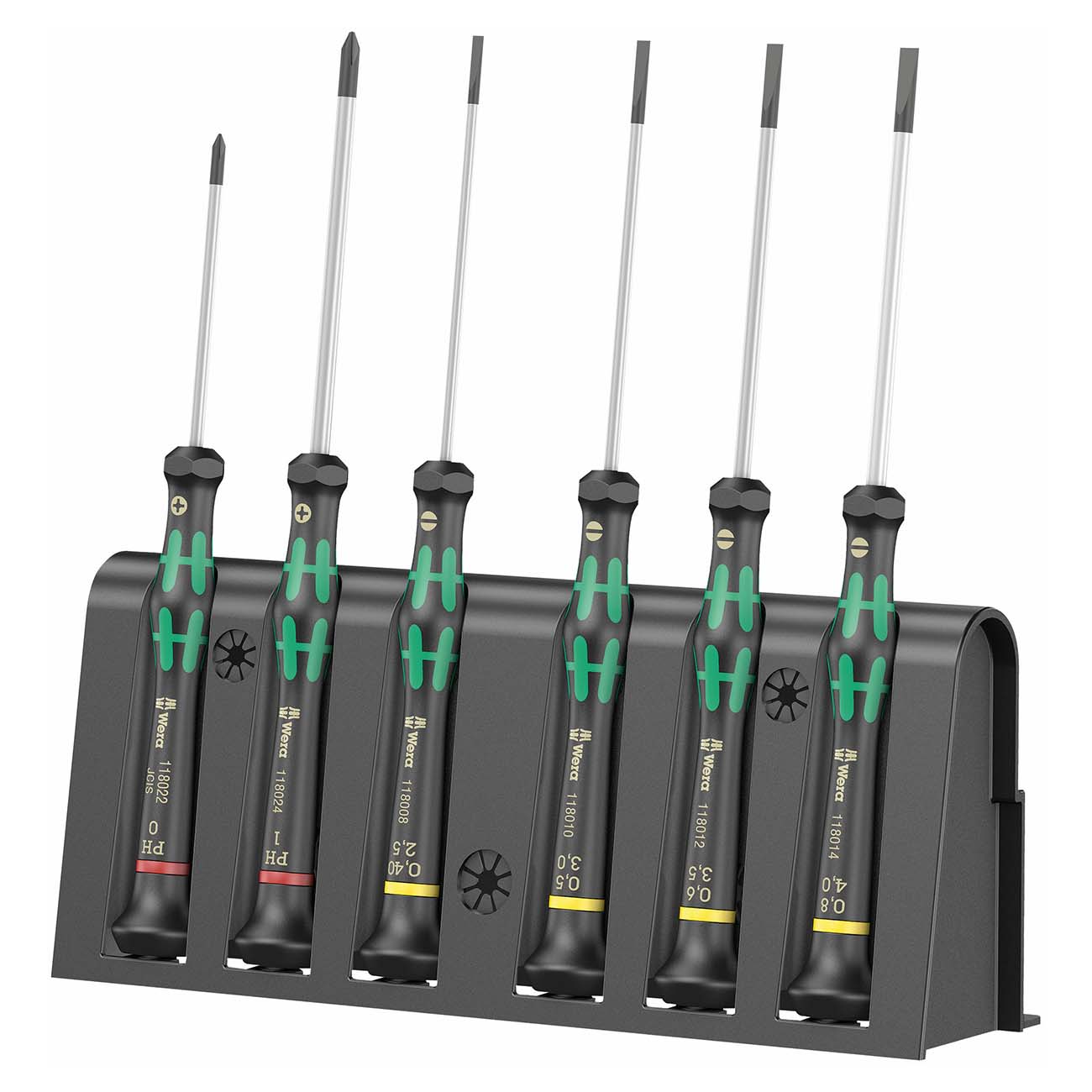Wera Electronic Micro Slotted and Phillips Screwdriver Set (6 - Piece) - Clinch River Fishing USA