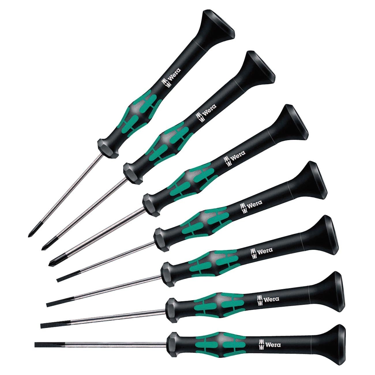 Wera Kraftform Micro Slotted/Phillips Precision Screwdriver - 7 Piece Set - Clinch River Fishing USA