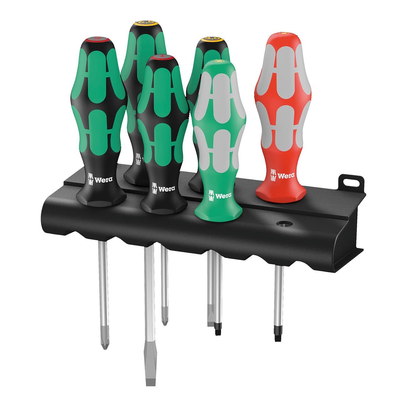 Wera Kraftform Screwdriver Set with Rack - Lasertip (6 Piece Set) - Clinch River Fishing USA