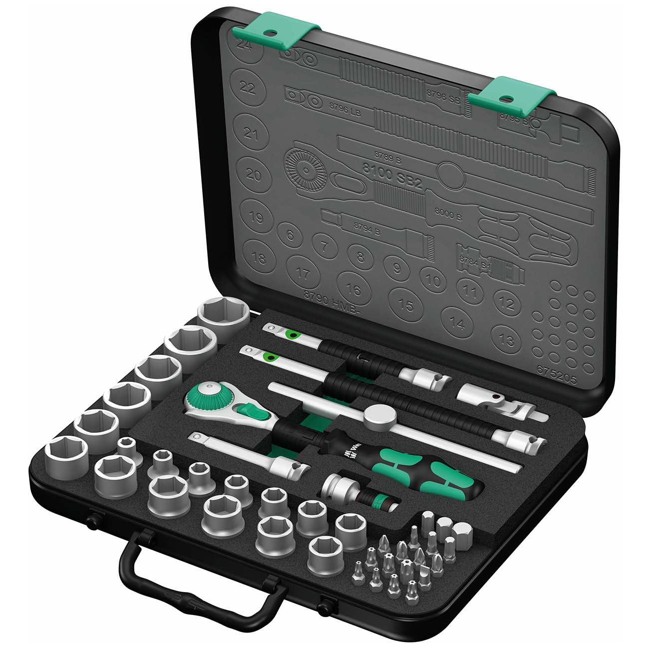 Wera Metric 3/8GÇ¥ Drive Speed Ratchet Set (43 - Piece) - Clinch River Fishing USA