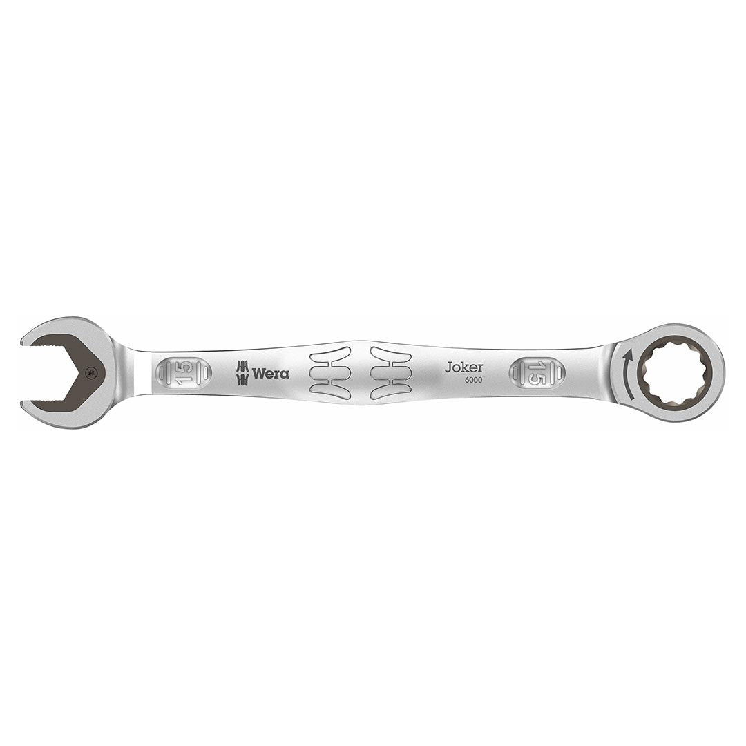 Wera Metric Ratcheting Combination Wrench - 15mm - Clinch River Fishing USA