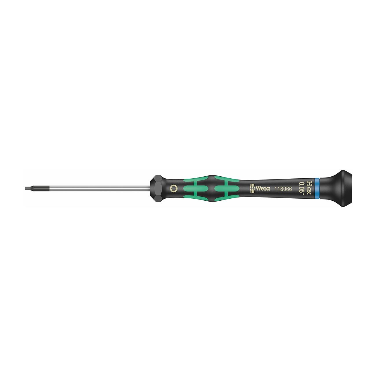 Wera Micro Precision SAE HEX - Plus Screwdriver - 0.05" x 40mm - Clinch River Fishing USA