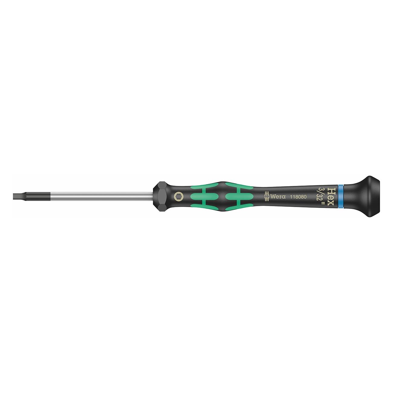 Wera Micro Precision SAE HEX - Plus Screwdriver - 3/32" x 60mm - Clinch River Fishing USA