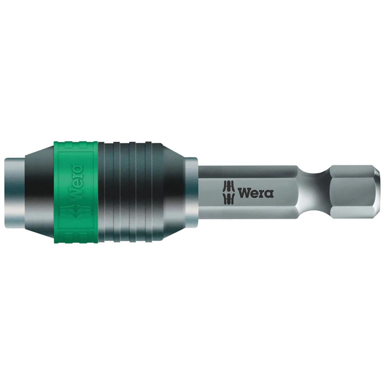 Wera Rapidaptor Magnetic Short Universal Bit Holder: 1/4" x 50mm - Clinch River Fishing USA