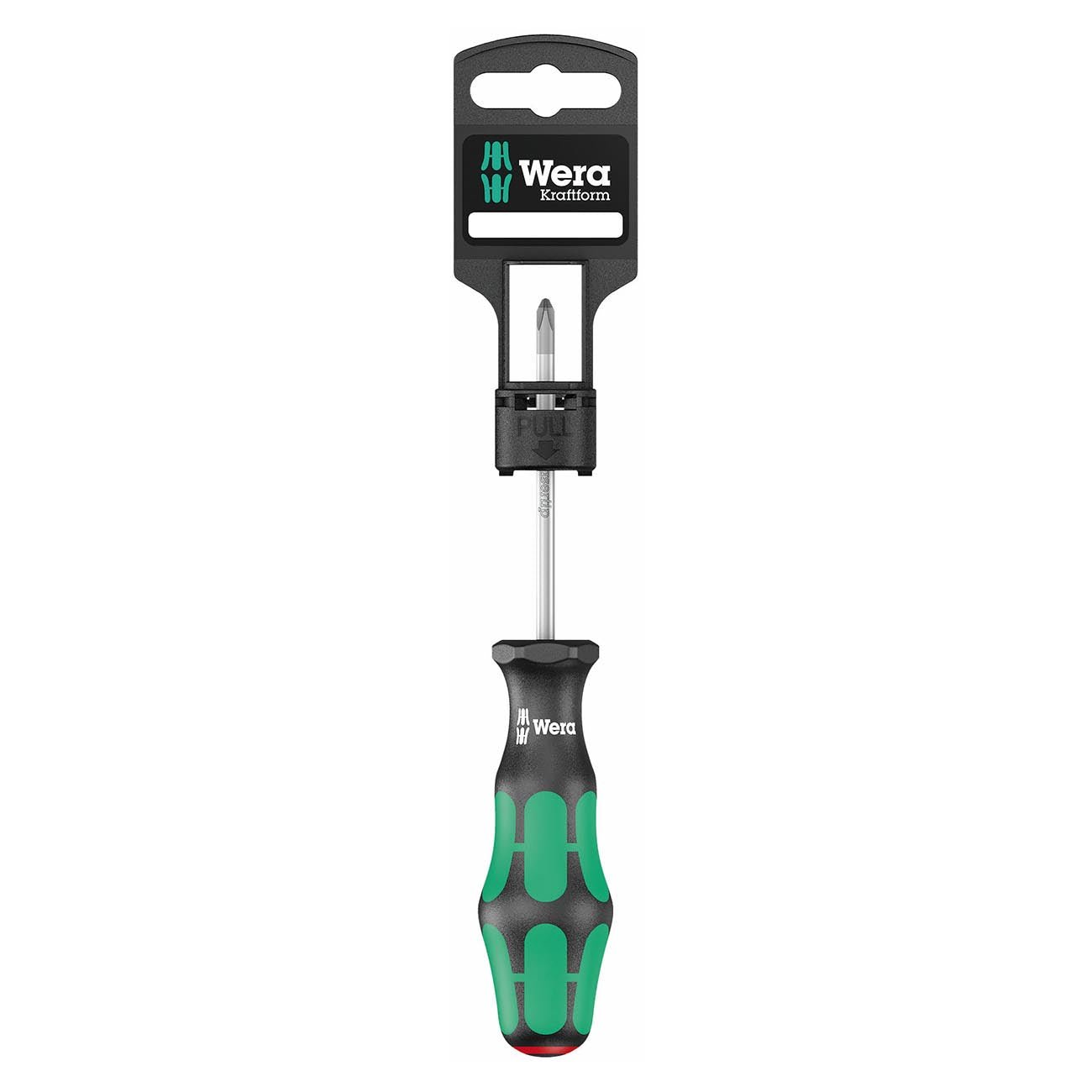 Wera Screwdriver: Phillips PH 1 x 80mm LaserTip (On Hang - Tag) - Clinch River Fishing USA