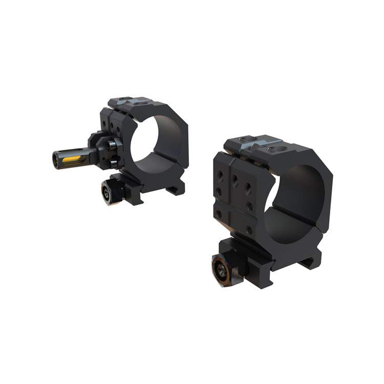 Wheeler 30mm Low Mount Picatinny Rail Scope Rings with Anti-Cant Indicator - Clinch River Fishing USA