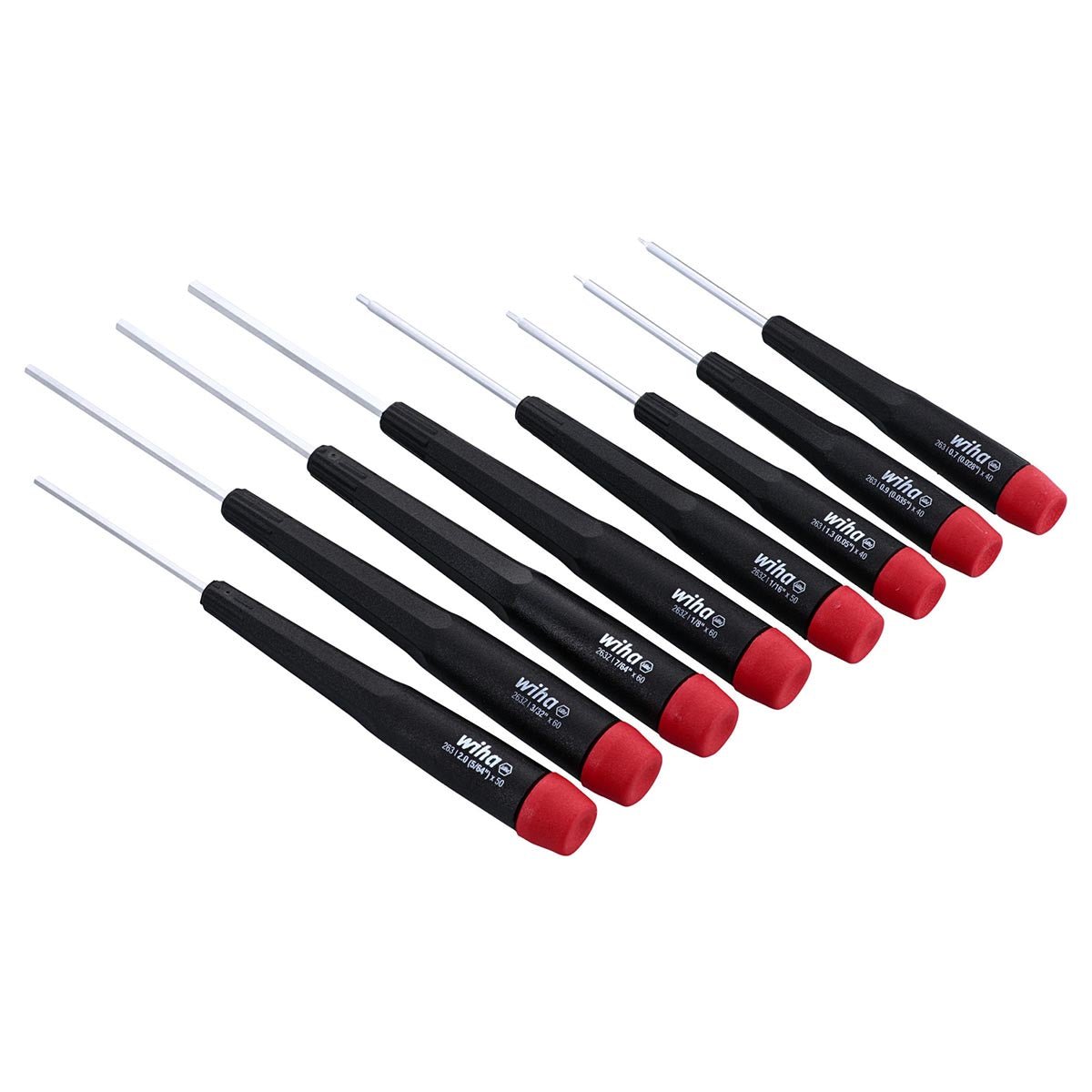 Wiha Precision Hex SAE Screwdrivers (8 Piece Set) - Clinch River Fishing USA