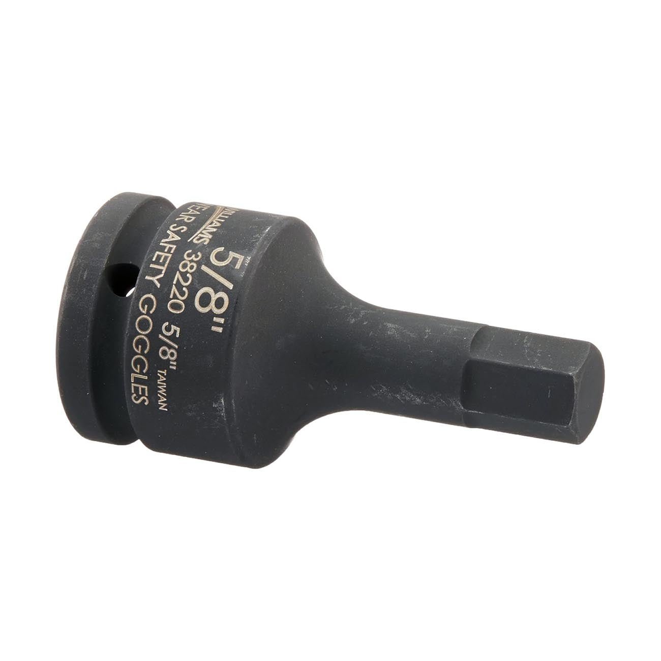 Williams 5/8" Hex Bit Socket 3/4GǦ Drive - Clinch River Fishing USA