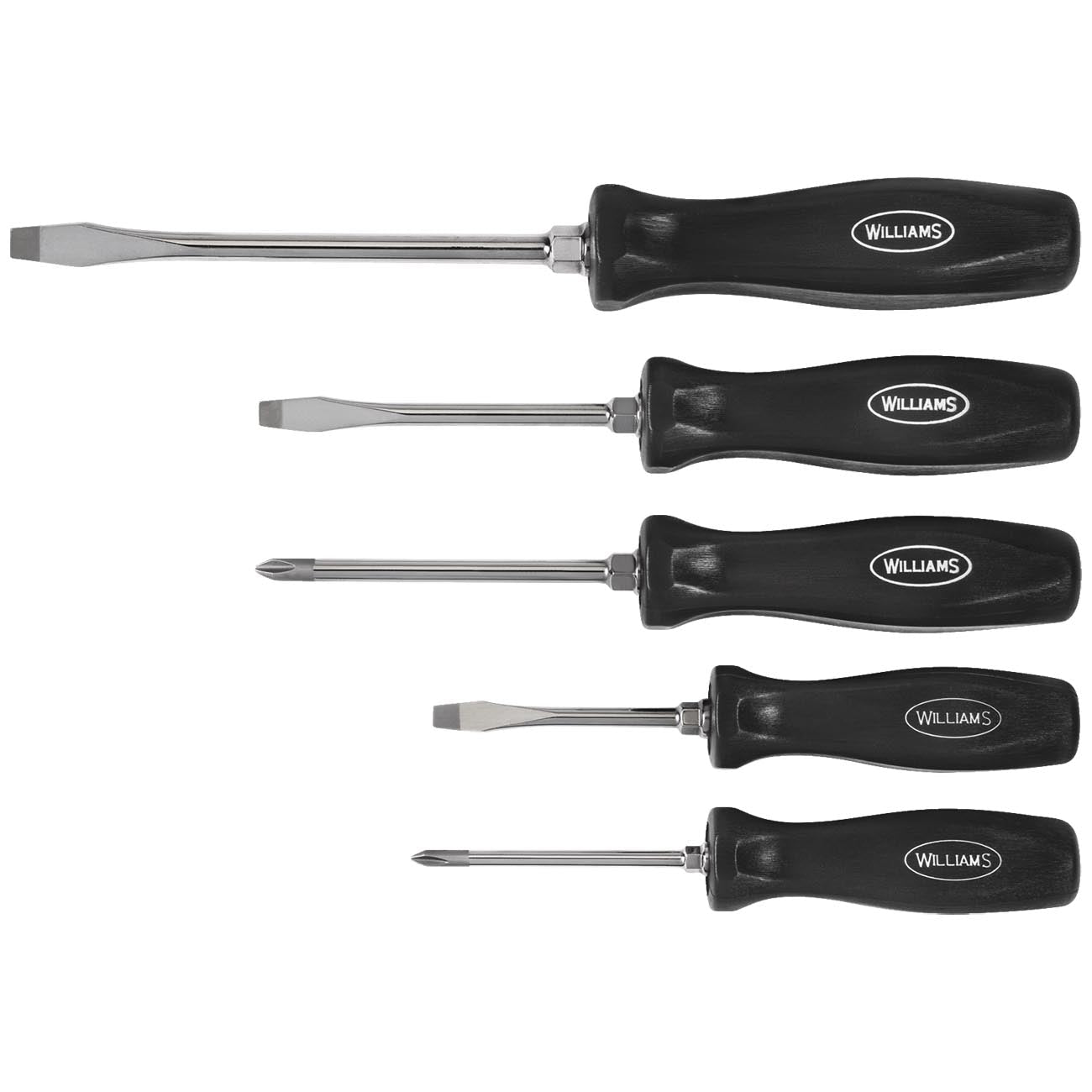 Williams Endurogrip Mixed Screwdriver Set (5 Piece) - Clinch River Fishing USA