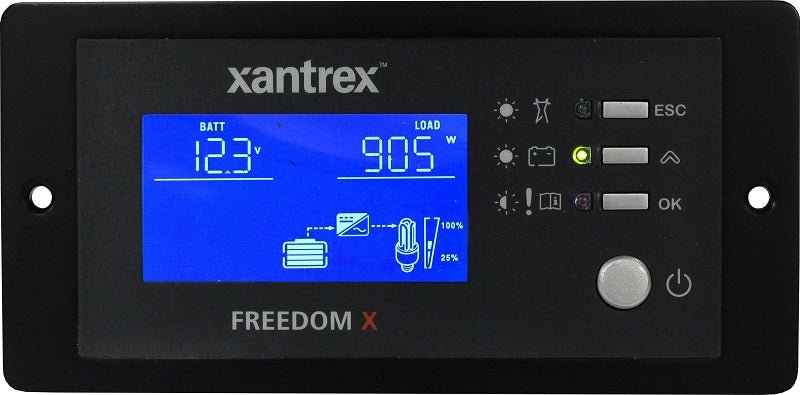 Xantrex 808 - 0817 - 01 Remote With 25ft Cable For Freedom X and XC Inverters - Clinch River Fishing USA
