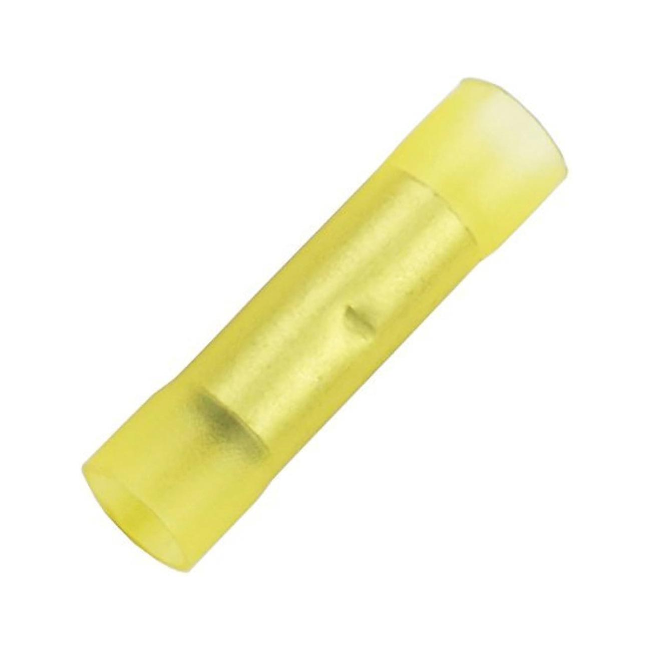 Xscorpion 4 Gauge Nylon Butt Splice Connectors - Yellow (15-Pack) - Clinch River Fishing USA